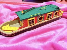 Sylvanian families narrowboat - families,