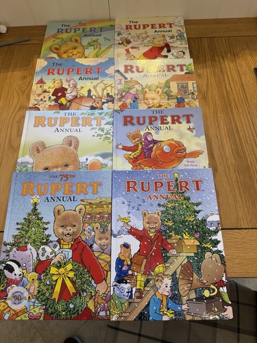 Rupert bear annuals - rupert,