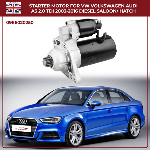 Starter motor for - motor, vw