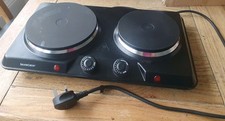 Silvercrest Dual Hot Plate ONLY THE SMALL ONE WORKS !