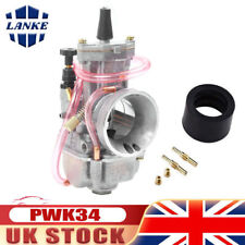 34mm PWK Carb Motorcycle Carburetor For Mikuni TM34-2 1/ 2/4 Stroke 250cc-350cc