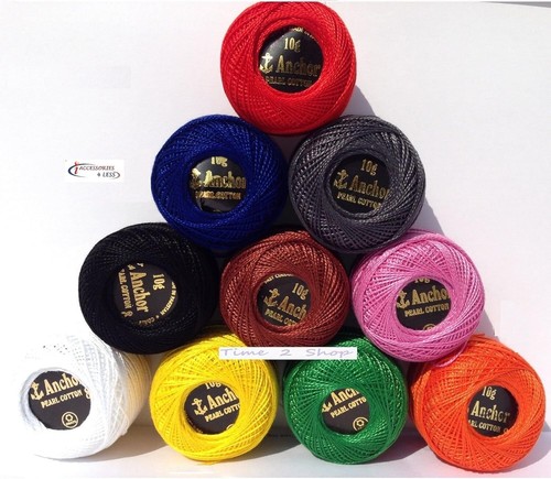 Anchor pearl cotton - x,