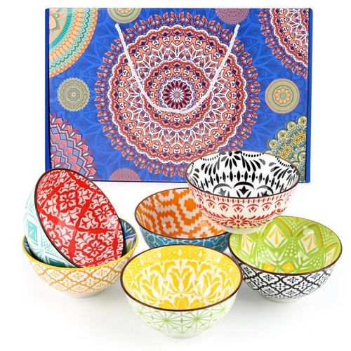 Ceramic bowl set 6 - bowl,