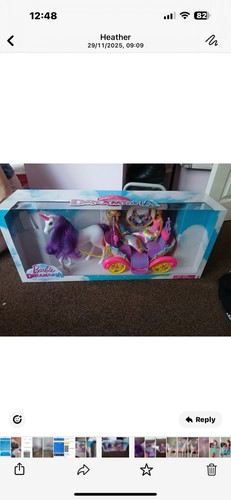 Barbie dreamtopia carriage - barbie,