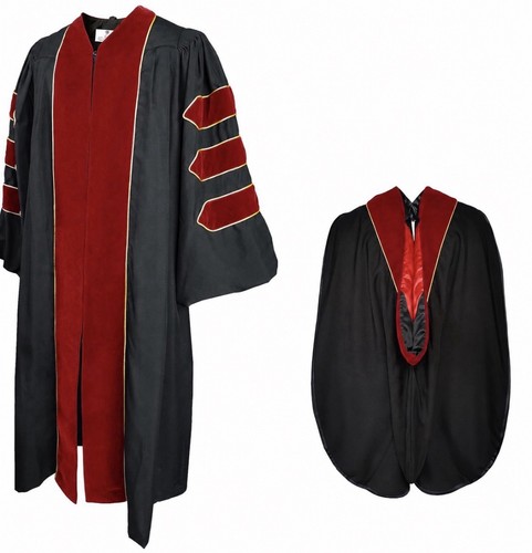 Doctoral graduation gown hood - graduation,