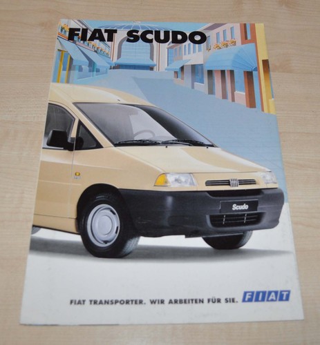 Fiat scudo van brochure - van,