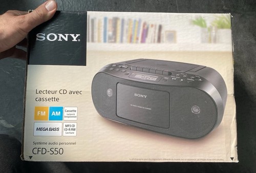 Sony cfd s50 - cd, radio