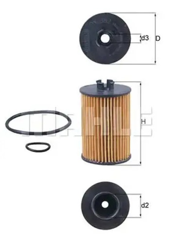 Oil filter - filter, insert