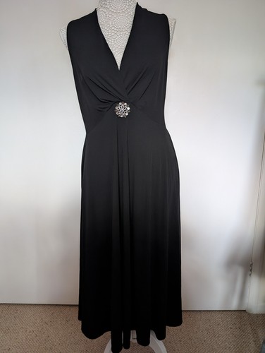 Ladies black dress size 14 - black,