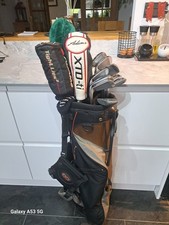 FULL SET OF LADIES MAXFLI SAVANTE GOLF CLUBS, PING SHAFTS & GRIPS, RIGHT HANDED