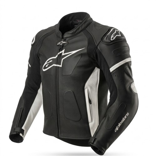 Alpinestars black leather - black,