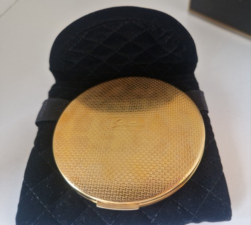 Stratton gold tone compact - stratton,