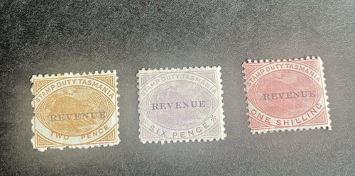 Tasmania stamps 1880 - stamps,