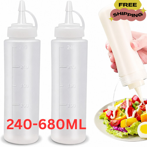 3pcs plastic clear squeeze - plastic,