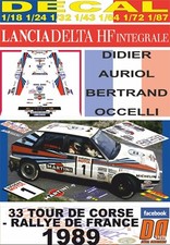DECAL LANCIA DELTA INTEGRALE