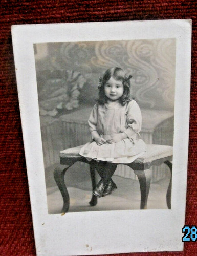Old real photograph - real, post