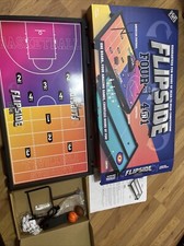 Flipside 4in1 Table Top Game - Basketball Curling American Football Bowling