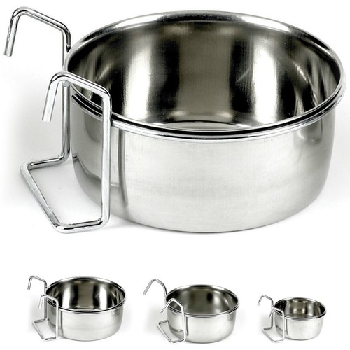 Dog cage bowl hook - cage,