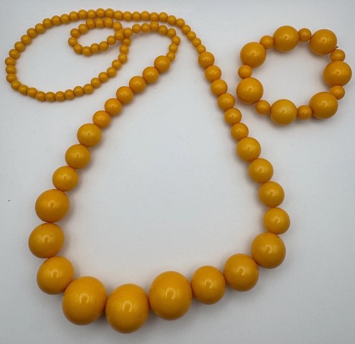 Vintage butterscotch egg yolk - vintage,