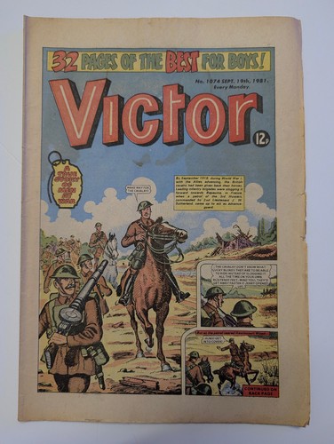 The victor comic 1074 - victor,