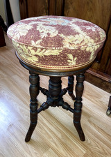 Antique Piano Stool