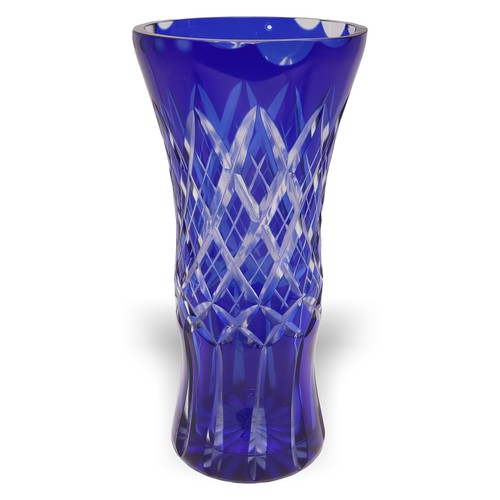 Bohemian cobalt blue cut - bohemian,