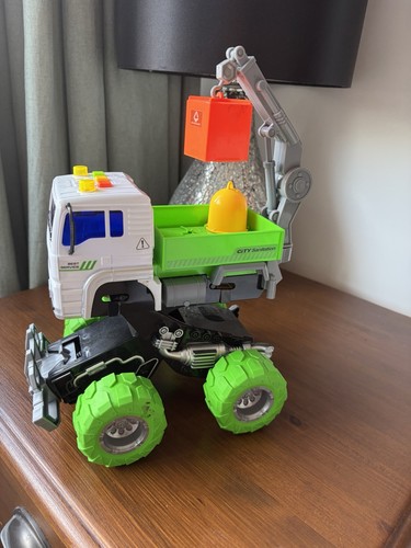 Sanitation toy garbage - , truck