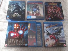 6 x MARVEL SUPER HERO MOVIE