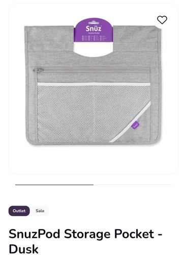 Snuzpod storage pocket dusk - storage,