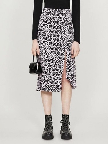 Maje pink black leopard - maje,