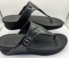 FitFlop Wobbleboard Black Gel