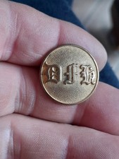 Hunt button dfh dumfriesshire - button,
