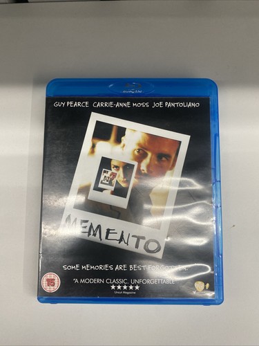 Memento blu ray - memento, blu-ray