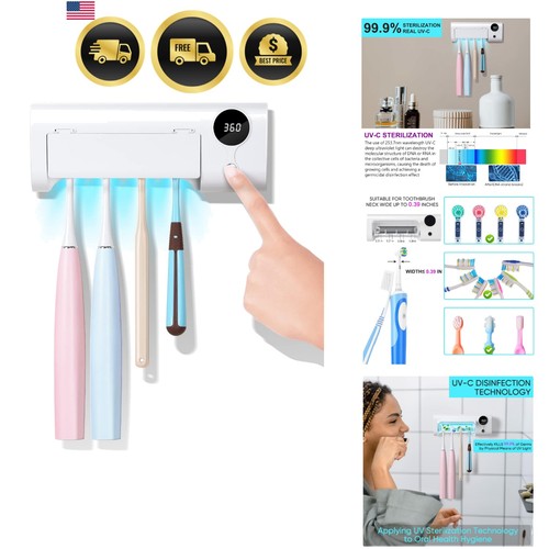 Toothbrush holder for - uv,