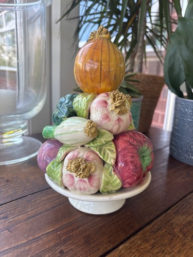 Vintage majolica vegetable - vintage,