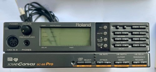 Roland 88pro sc88pro sound - roland, sc-88pro