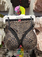 Primark Push Up Bra Set Thong
