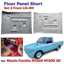 Floor Panel Plate Short Front Fits Mazda Familia M1200 M1300 2D Pickup UTE Set 2