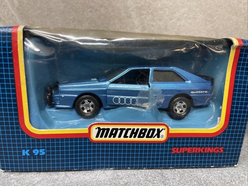 Vintage matchbox audi quattro - matchbox,