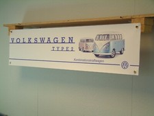 VW Type 2 Camper van Banner