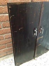 Vintage SINGER 1930/40 wooden cabinet table 2 x Doors only.