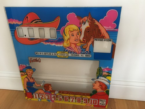 Gottlieb cow poke pinball - gottlieb,