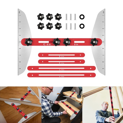 Stair jig measuring - stair, tool