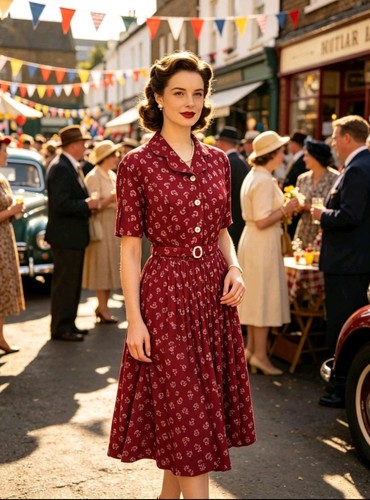Vintage 1930s 1940s style - 1930s,