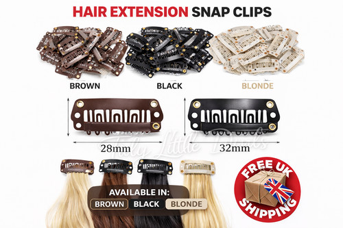 Hair extension snap - extension, 28mm