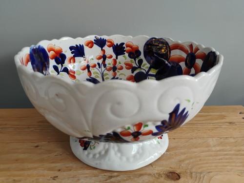 Large victorian 1840s gaudy - 1840s,