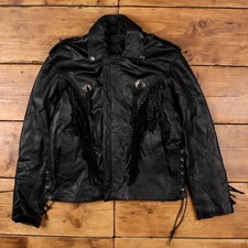 Vintage Leather Jacket L 90s