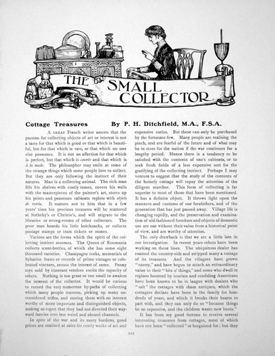 Old antique print cottage - antique,