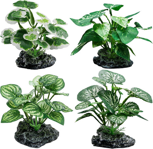 Aquarium plants pack silk - 4,