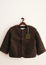 Faux Shearling Jacket with A